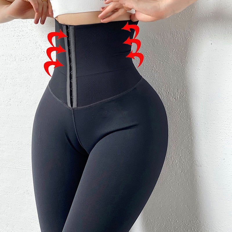 Cloud Hide Yoga Pants High Waist Trainer Women Sports Leggings Gym Tights Running Trouser Fitness Workout Tummy Control S-XXXL